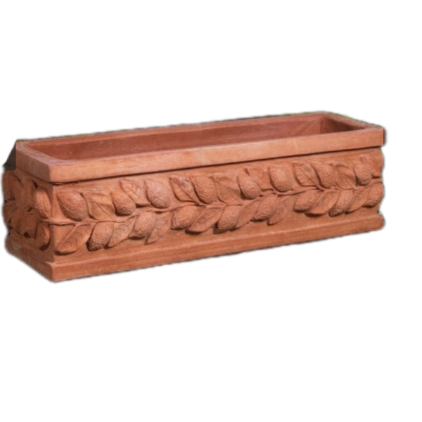 Blumenkasten Zitrone Terracotta